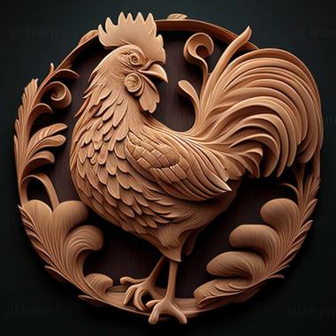 3D model Chicken (STL)